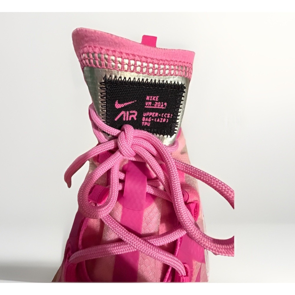 Nike Air VaporMax 2019 Pink Womens Running Shoes Size 9 (EU 40.5) Sneakers - Picture 8 of 10